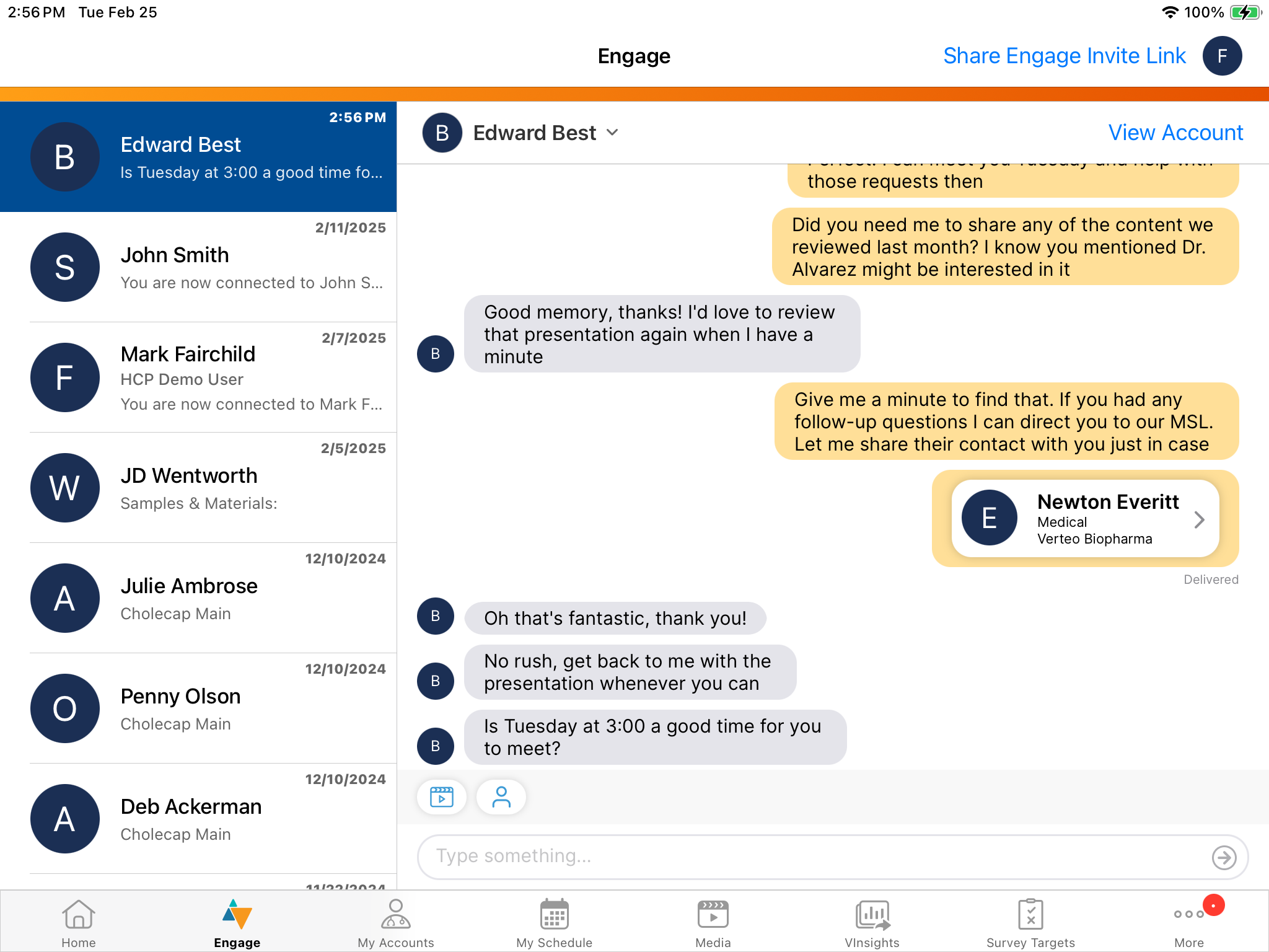 Using Engage Chat in CRM