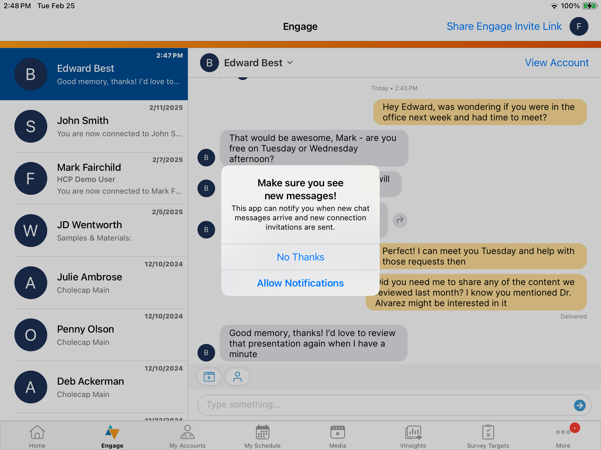 Using Engage Chat in CRM